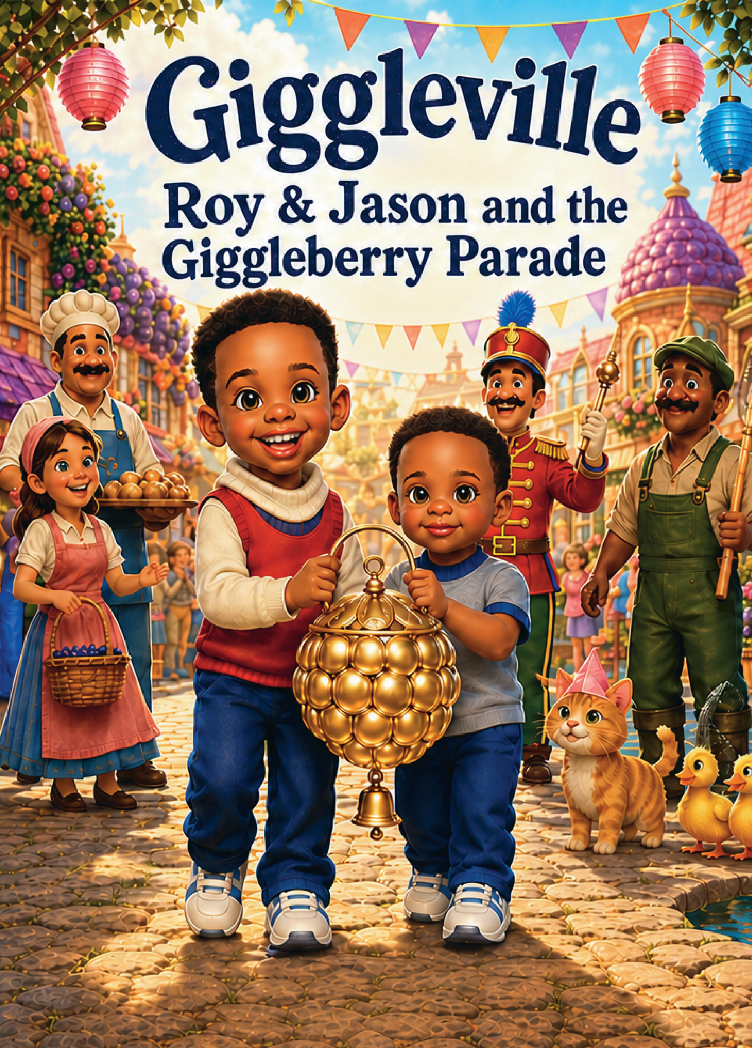 Giggleville: Roy & Jason and the Giggleberry Parade — cover